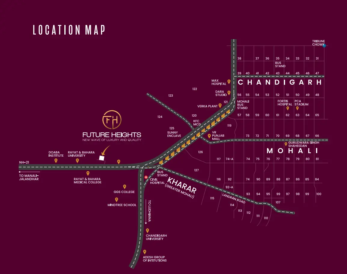 Future Heights - Premium High-Rise Flats in Kharar – clubhouse