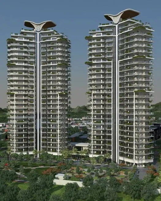 Luxestates The Sky Heights Panchkula: Luxury 4 & 5 BHK High-Rise Apartments in Sector 24 – elevation