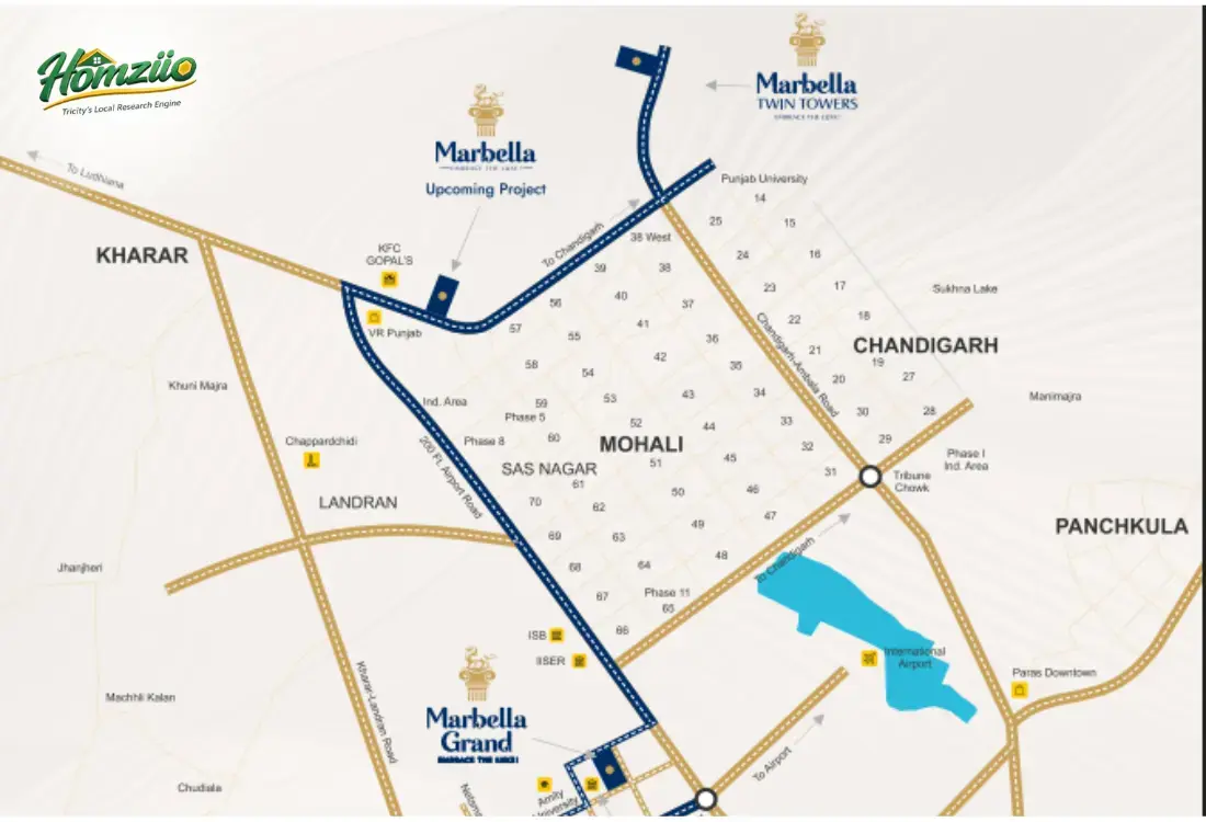 Marbella Royce Mohali | 4/5 BHK Luxury Flats – terrace