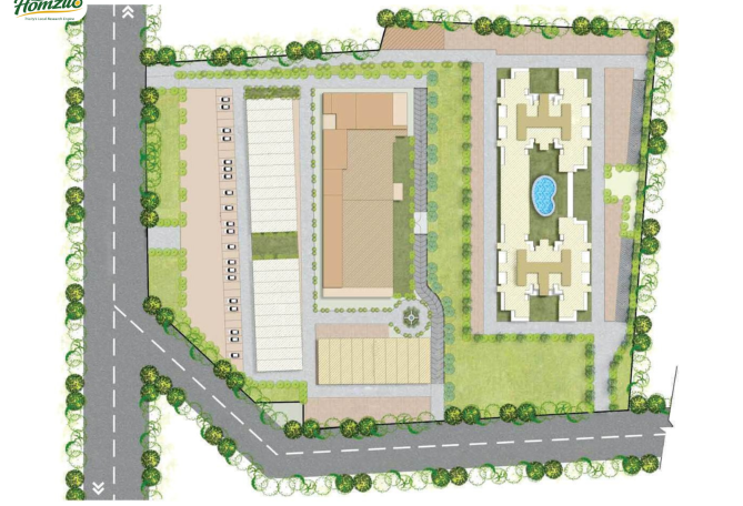 MarbellaTwinTower-Homziio-SitePlan
