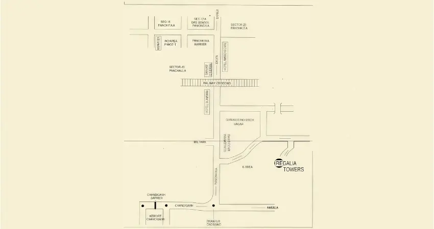 Marvel Regalia Towers Zirakpur | 2, 3, 4 BHK Luxury High-Rise Apartments for Sale in Dhakoli – common area