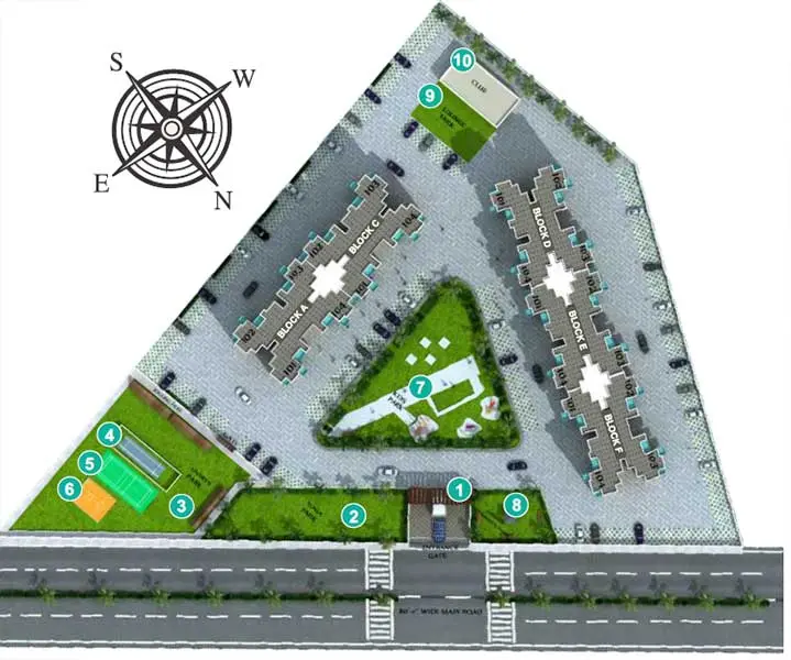 Vera Prestige Tower - Mohali Luxury Residential Apartments 3 BHK in Kharar – common area