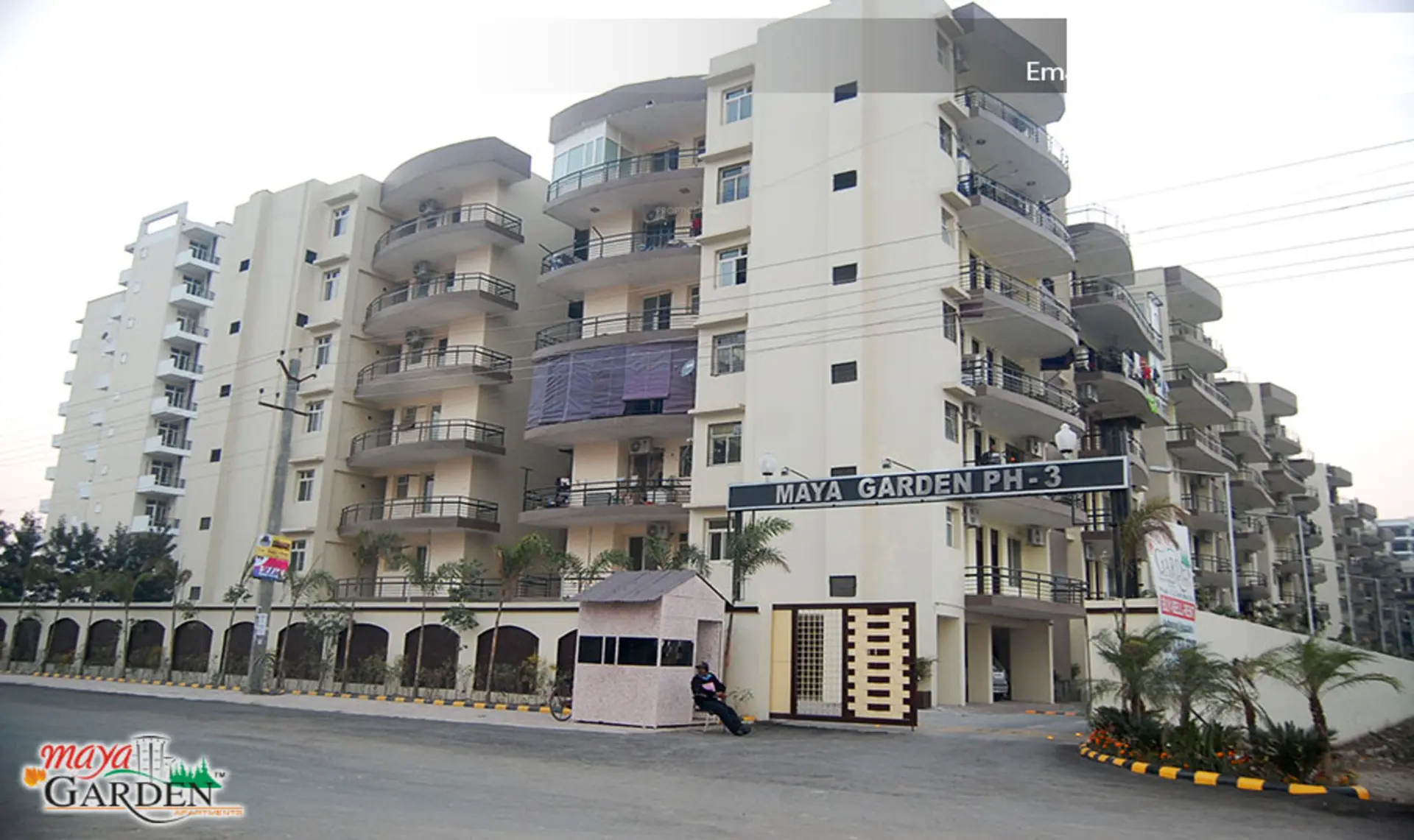 Maya Estatz Garden 3: Top Residential Projects in Zirakpur | Luxury High-Rise Apartments & Flats – elevation