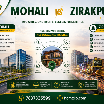 Mohali vs. Zirakpur: North India's Greatest Real Estate Dilemma of 2026