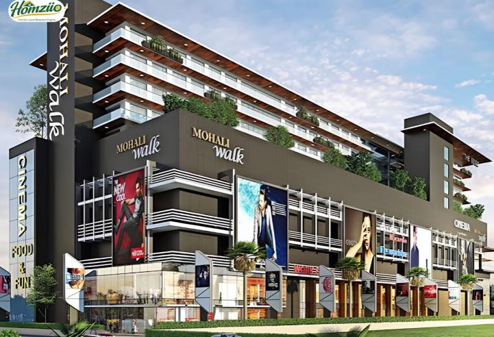 Mohali Walk Aerocity – Premium Commercial Shops in Mohali – elevation