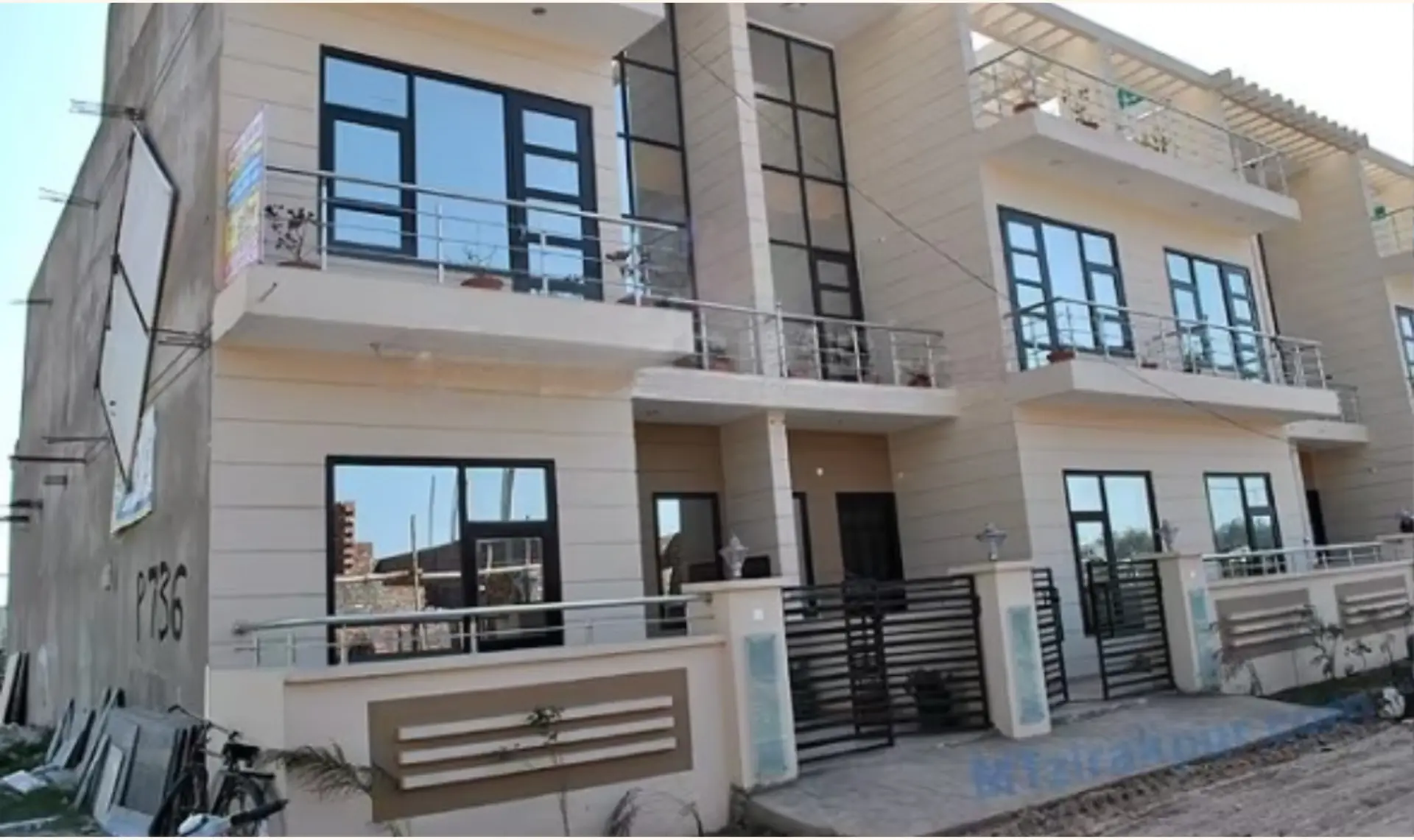 Mona Aeroview Utrathiya Zirakpur | Affordable 3BHK High-Rise Apartments in Zirakpur Residential Projects – elevation