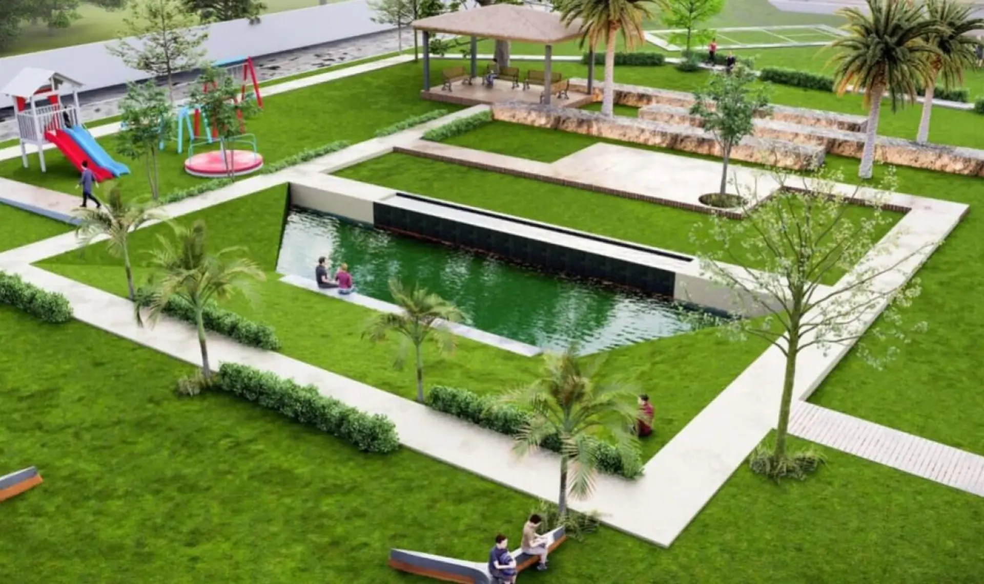 Motia Amelia Estate 2 Nabha Zirakpur | Premium Residential Plots in Upcoming Residential Projects in Zirakpur – landscape