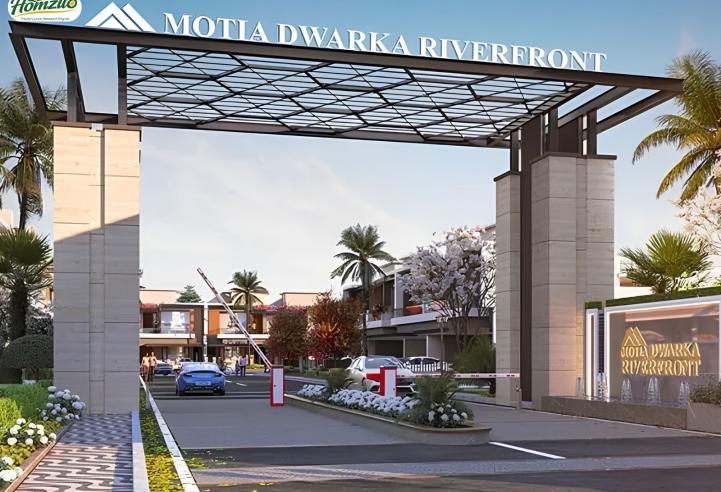 Motia Dwarka Riverfront, Premium residential plots in Kurali – elevation