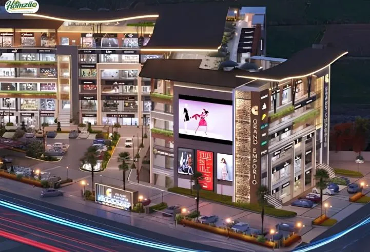 Motiaz Grand Emporio Zirakpur | Luxury Commercial Retail & SCO Spaces on Airport Road – amenities area