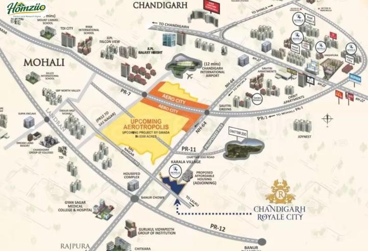 Motiaz Royal Citi Zirakpur, Chandigarh – clubhouse
