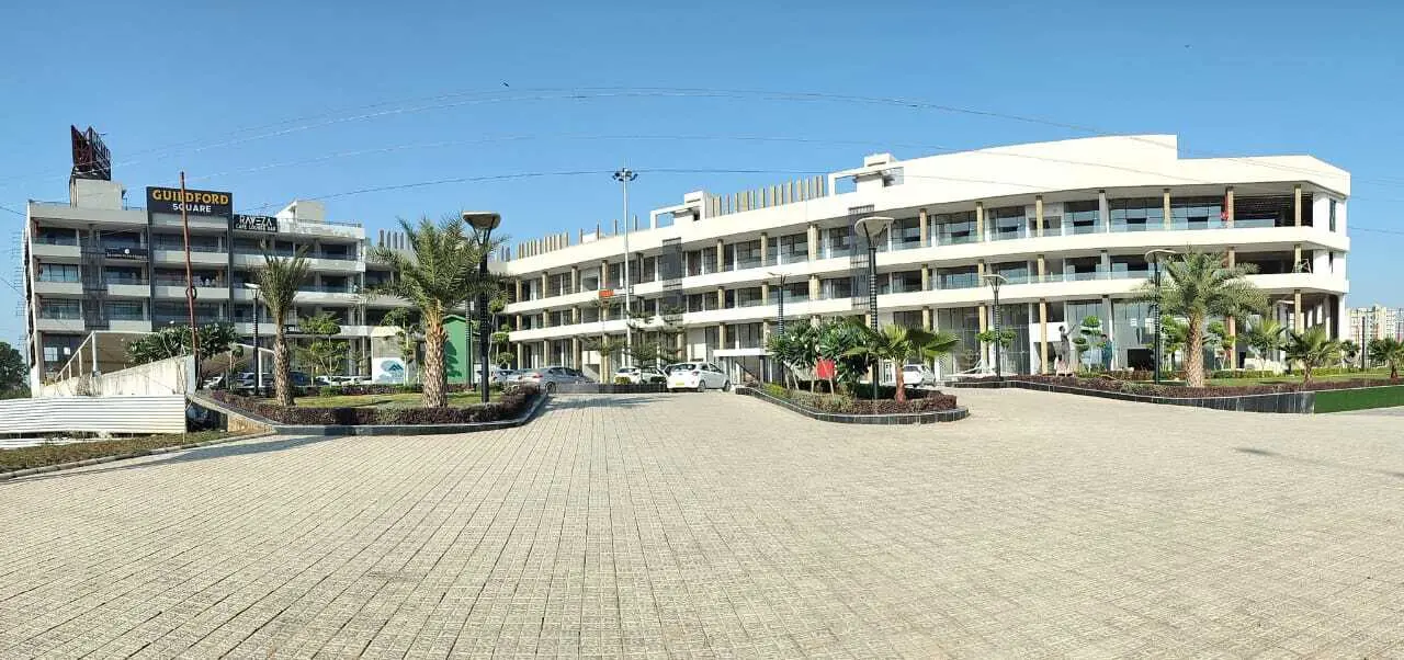 Motiaz Guildford Square Zirakpur | Premium Commercial Showrooms & Offices on PR7 Airport Road – amenities area