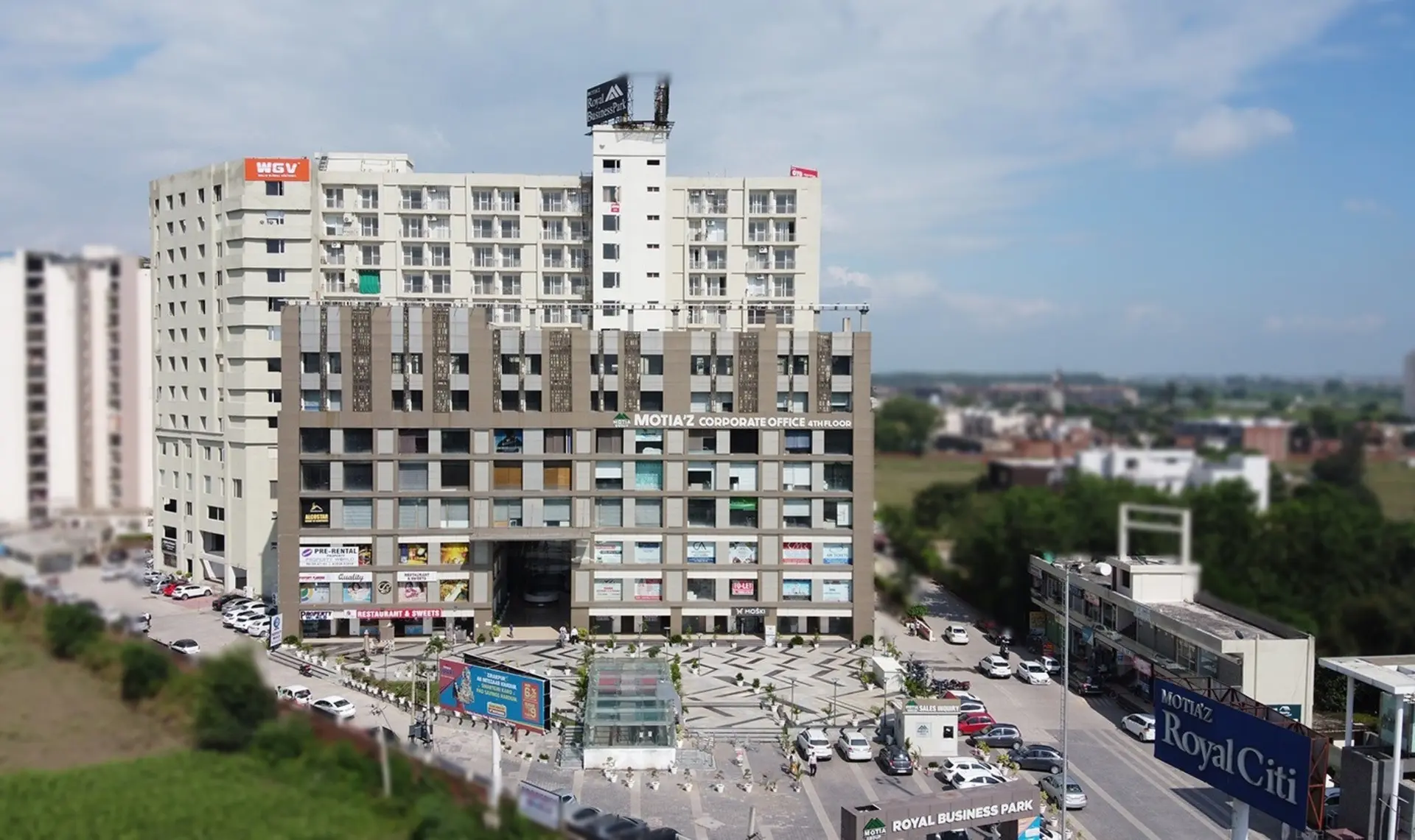 Motiaz Royal Business Park Zirakpur: Premium Commercial Plots, SCOs & Business Spaces on PR-7 Airport Road