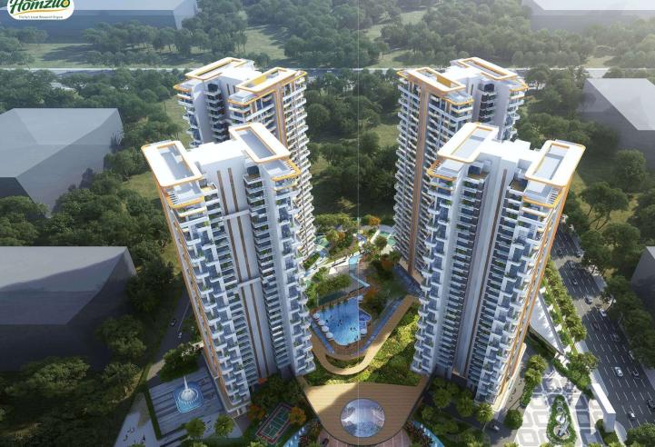 Noble Aurellia Mohali: 3BHK &amp; 4BHK Luxury Flats in Sector 88 | Top Residential Projects in Mohali, High Rise Apartments – amenities area