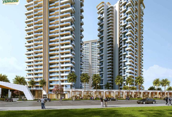 Noble Aurellia Mohali: 3BHK &amp; 4BHK Luxury Flats in Sector 88 | Top Residential Projects in Mohali, High Rise Apartments – elevation