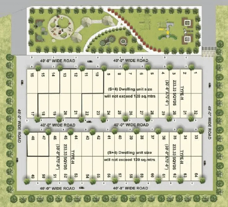 Noble Willasa Sector 99 Mohali | Luxury 3BHK Independent Floors | Residential Property in Mohali | RERA Approved – gallery image 13