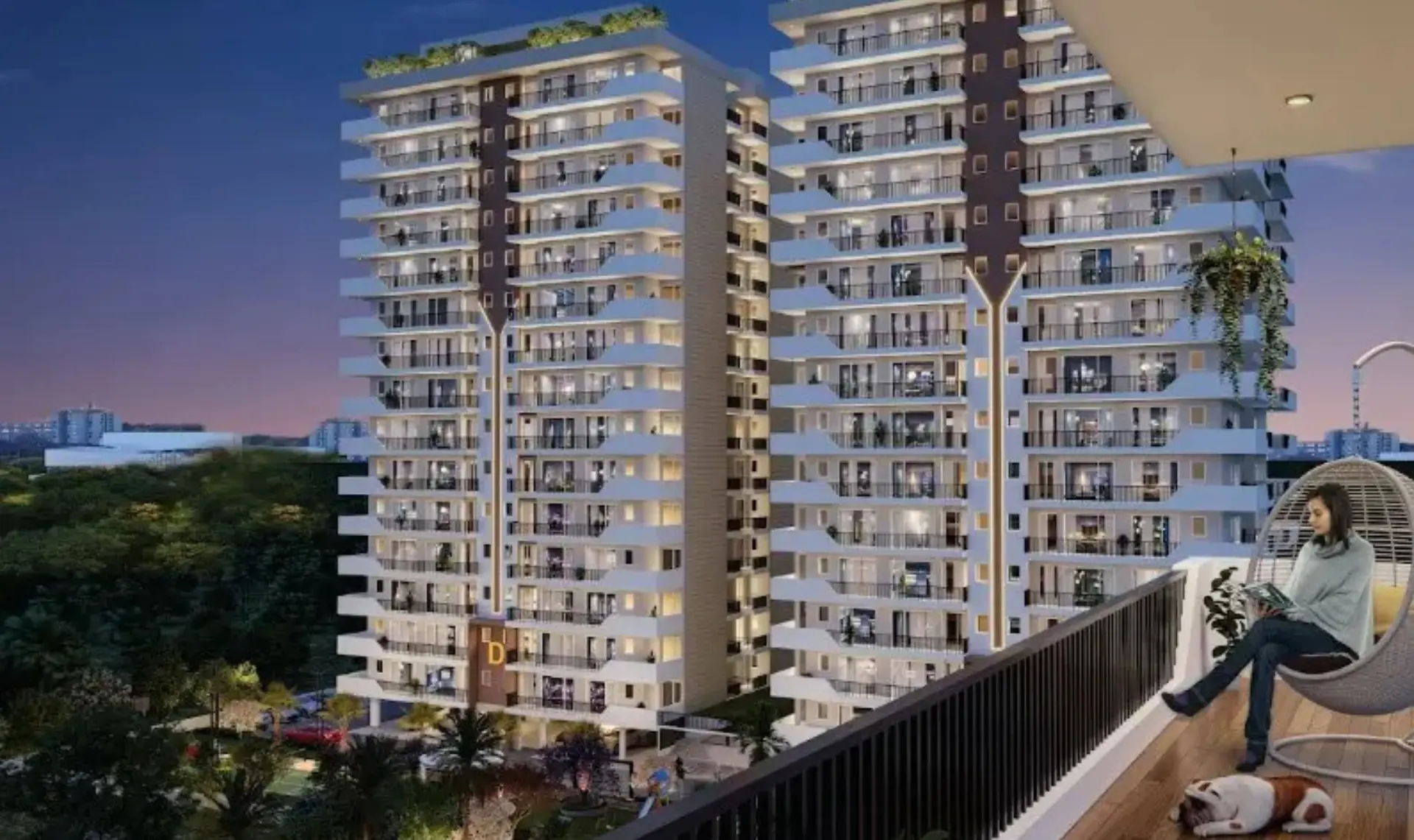 Northview Homez Patiala Road Zirakpur | Luxury 3BHK High-Rise Apartments in Zirakpur Residential Projects – elevation