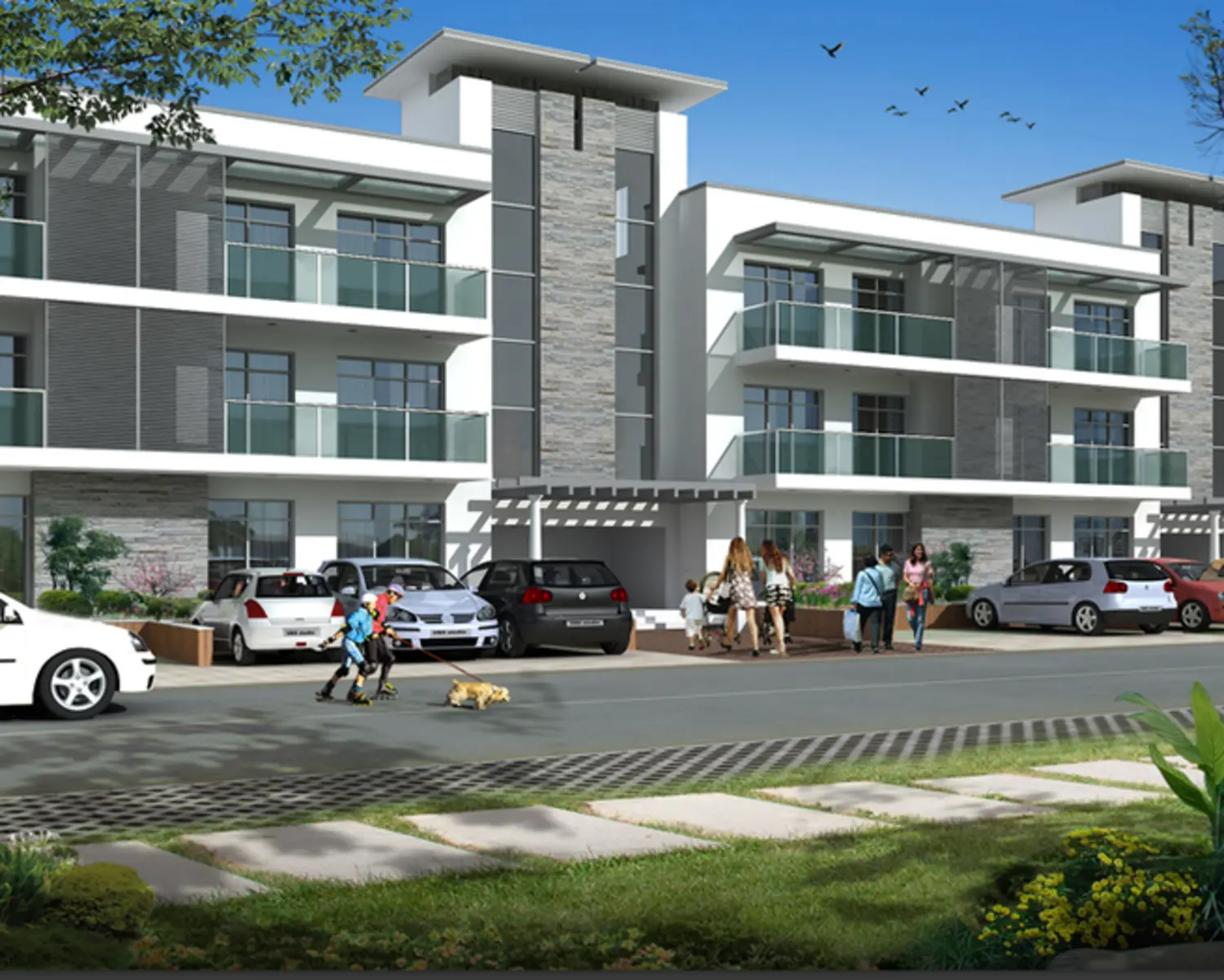 Omaxe Mulberry Villas New Chandigarh: 4 BHK Duplex Villas in Mullanpur | Prices, Floor Plans & Amenities