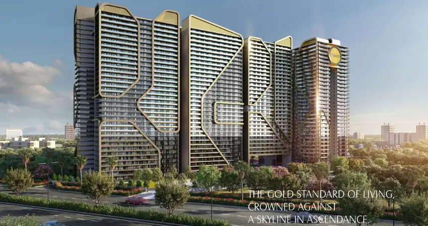 Opus One New Chandigarh Mohali: Luxury 3/4/5 BHK High-Rise Apartments in Mohali | Best Residential Projects in Mohali – elevation