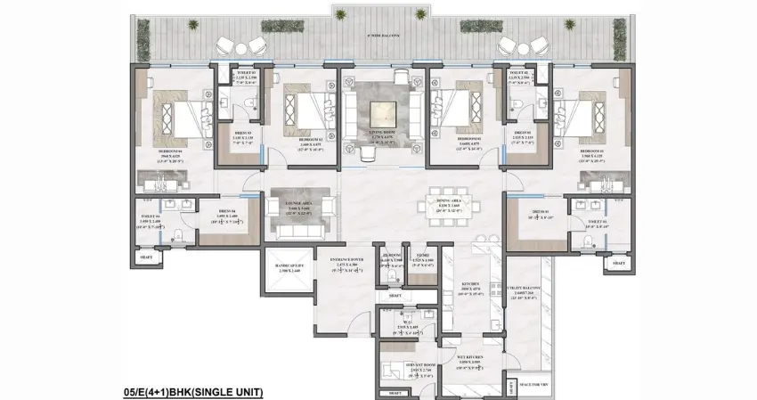 Opus One New Chandigarh Mohali: Luxury 3/4/5 BHK High-Rise Apartments in Mohali | Best Residential Projects in Mohali – gallery image 24