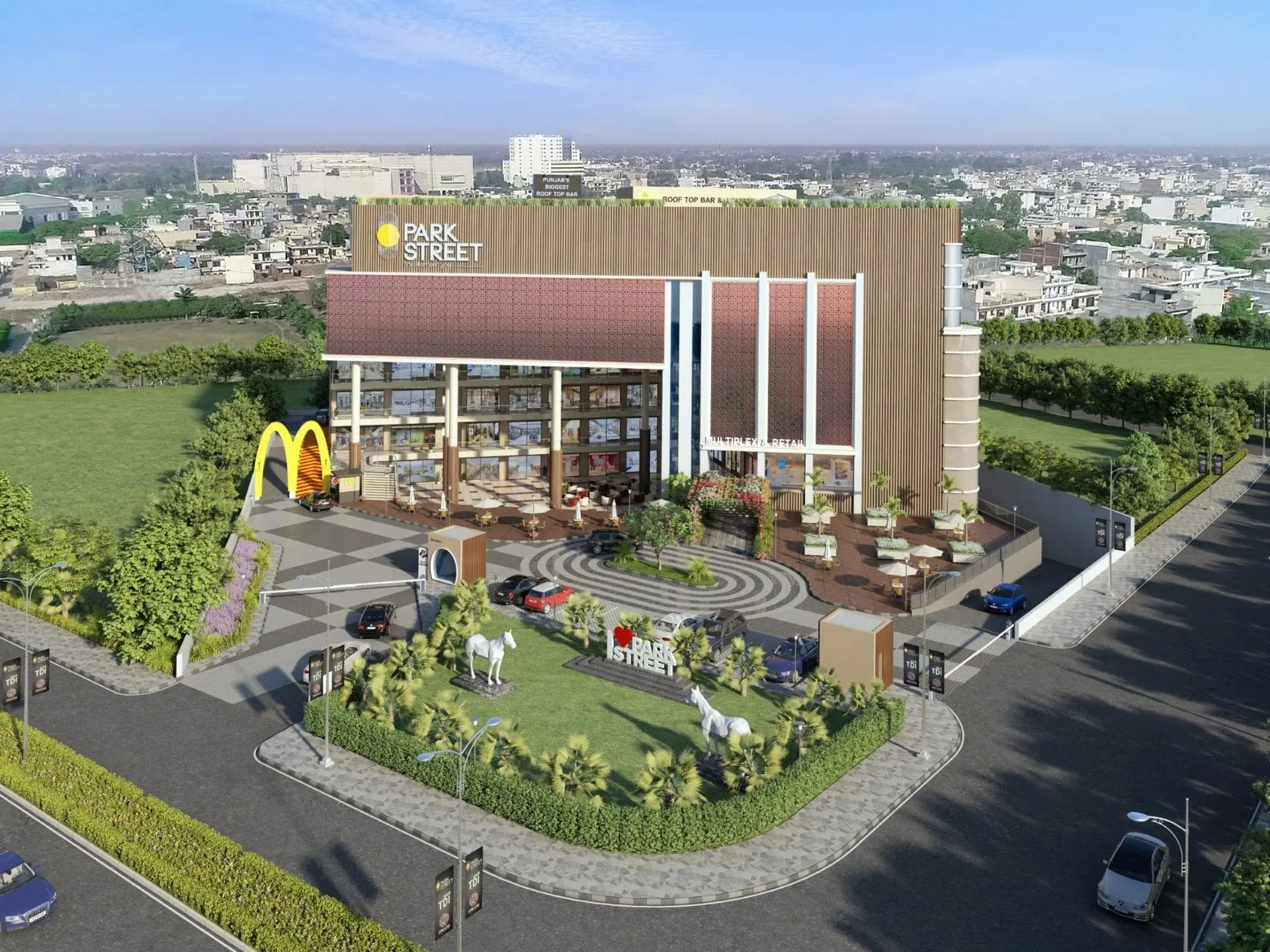 TDI Park Street Sector 118 Mohali | Commercial Projects in Mohali | Real Estate in Mohali | High Rise Mohali – elevation