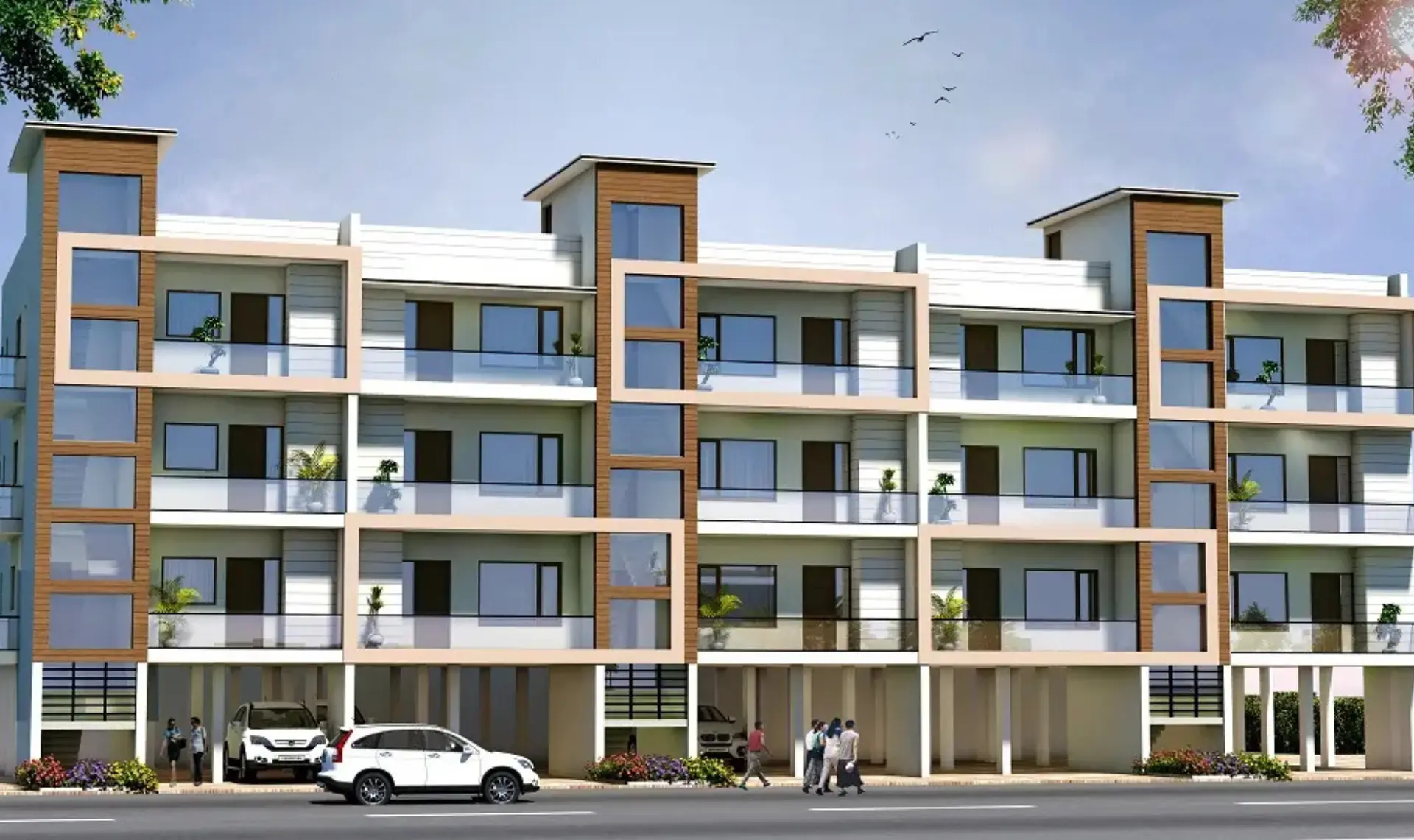 Parkwood Metro Town Sanauli Zirakpur | Affordable 3BHK Apartments in Zirakpur Residential Projects – clubhouse