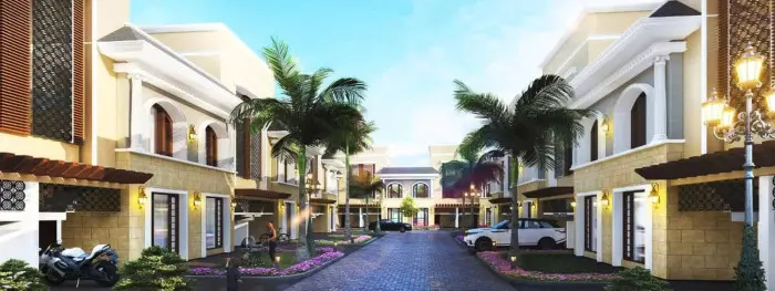 Villas Palacio - BHK, 4BHK Spanish Duplex Villas in Kurali – elevation