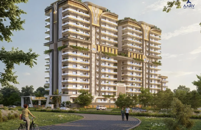 Twin Towers by Arav