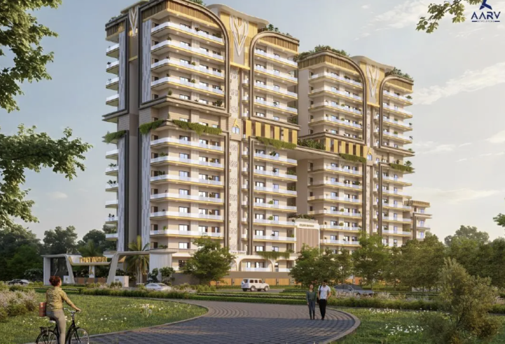 Twin Towers by Arav