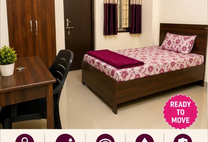 Fully Furnished Independent 1 Room Set for Girls in Sector 19 | Low Budget | Ready to Move