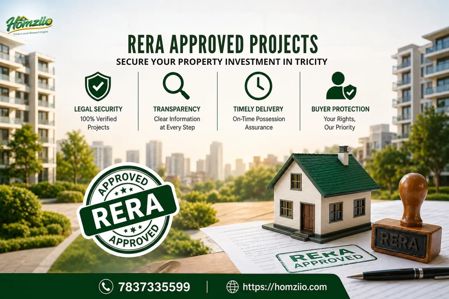 Secure Your Property Investment with RERA Approved Projects in Tricity
