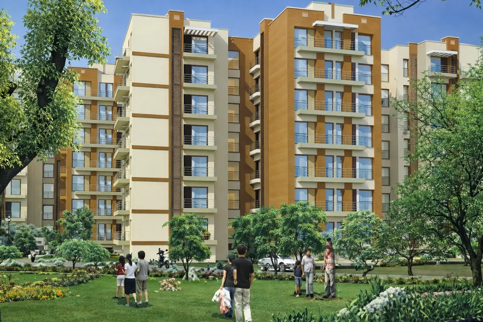 RKM Springdale Tower I and II Zirakpur: Luxury 2BHK & 3BHK Apartments for Sale in High-Rise Residential Projects