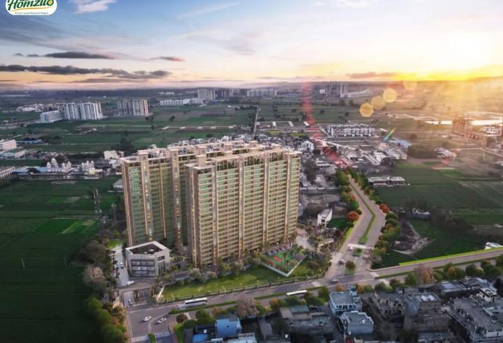 Rosero Elena Zirakpur - 3 BHK Luxury Apartments on PR-7 Airport Road – clubhouse