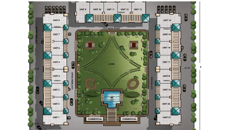 Royale Estate II: 3 BHK Apartments in Peer Muchalla, Sector-20 Panchkula in Mohali – swimming pool