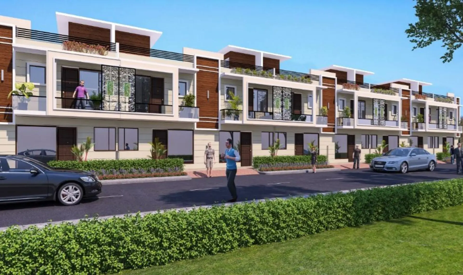 Royale Gardens Premium Zirakpur: Luxury Villas, Plots & Apartments in Chandigarh Region – elevation