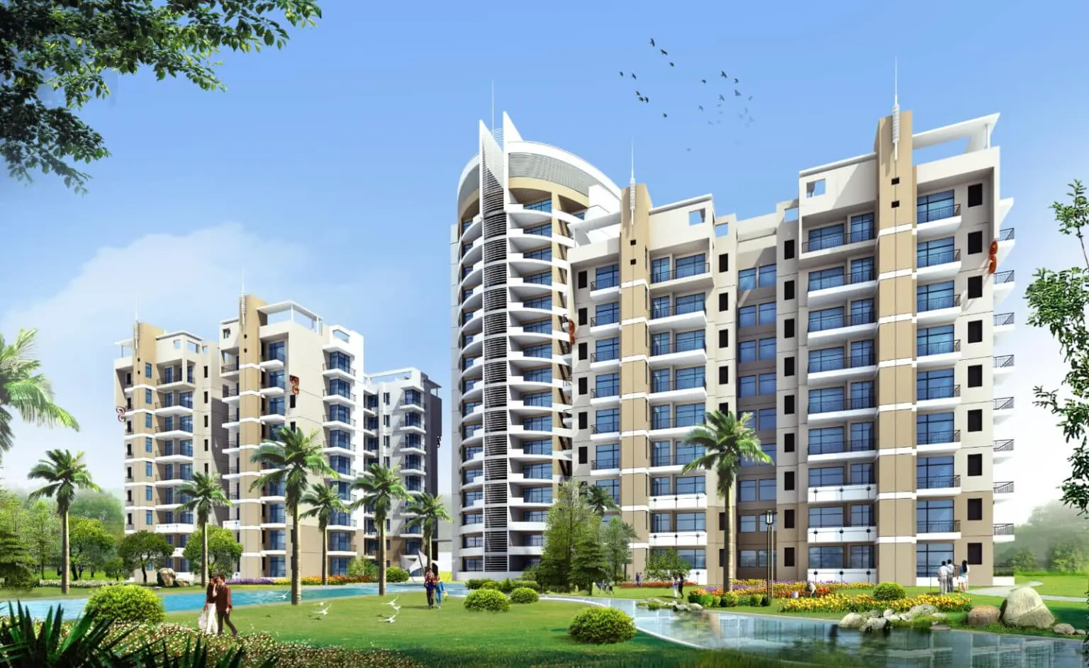 Savitry Greens-2 Zirakpur: Affordable 2BHK & 3BHK Flats Near Mohali | Best Residential Projects in Mohali – elevation