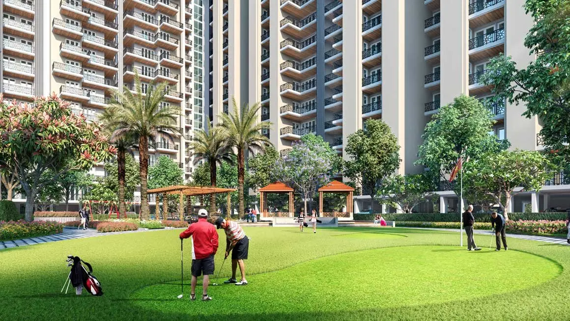 SBP Montefiore Zirakpur: Luxury 2 & 3 BHK High-Rise Apartments in Zirakpur – common area
