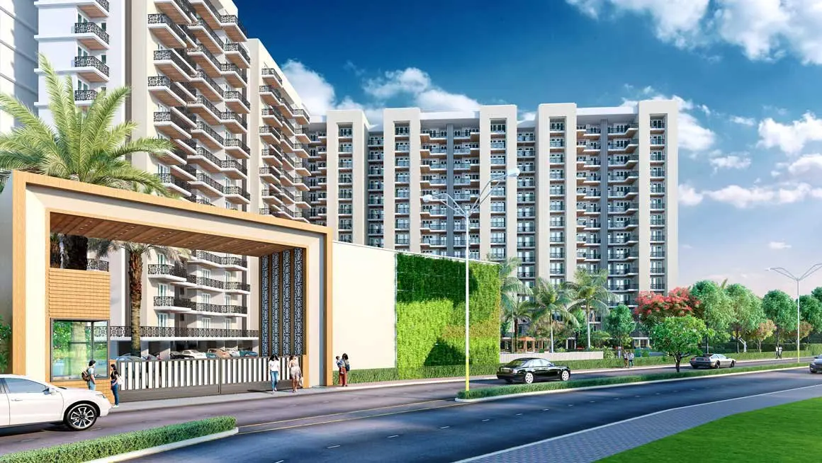 SBP Montefiore Zirakpur: Luxury 2 & 3 BHK High-Rise Apartments in Zirakpur – elevation