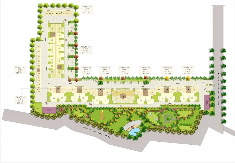 SBP South City Zirakpur - Best Residential Projects in Zirakpur | Luxury 3 & 4 BHK High-Rise Apartments – clubhouse