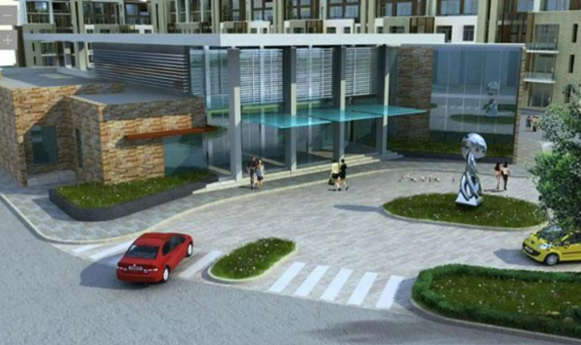 Shipra Capital City Zirakpur | Affordable 3BHK & 4BHK High-Rise Apartments in Zirakpur Residential Projects – elevation
