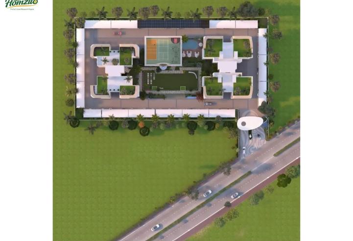Skyline Elevate Zirakpur Mohali | Best Luxury 3/4 BHK High-Rise Apartments | Upcoming Residential Projects in Mohali – swimming pool