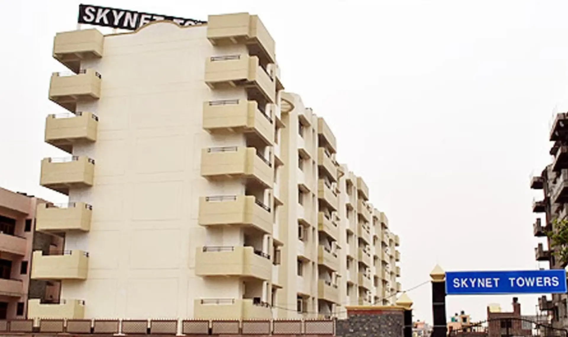 Skynet Towers Patiala Road Zirakpur | Affordable 3BHK High-Rise Apartments in Zirakpur Residential Projects – elevation