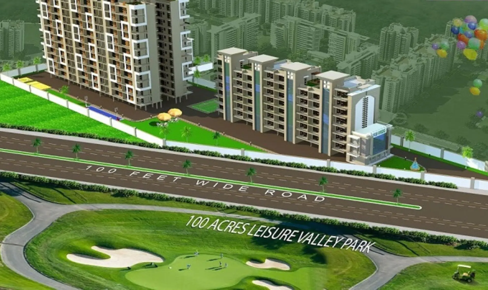 Soni Greens Gazipur Zirakpur | Affordable 3BHK Ready-to-Move Apartments in Zirakpur Residential Projects – clubhouse