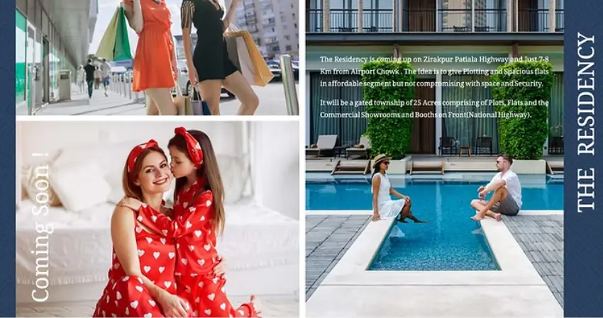STJ The Residency Zirakpur: Luxury Residential Projects | Affordable Housing, High-Rise Apartments & Plots for Sale – amenities area