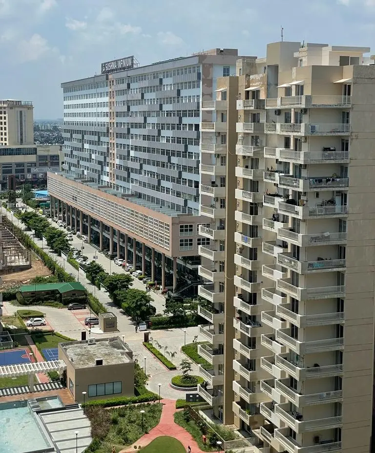 Sushma Green Vista Zirakpur: Best 2 BHK Residential Apartments in Zirakpur | Affordable Real Estate Projects in Zirakpur – elevation
