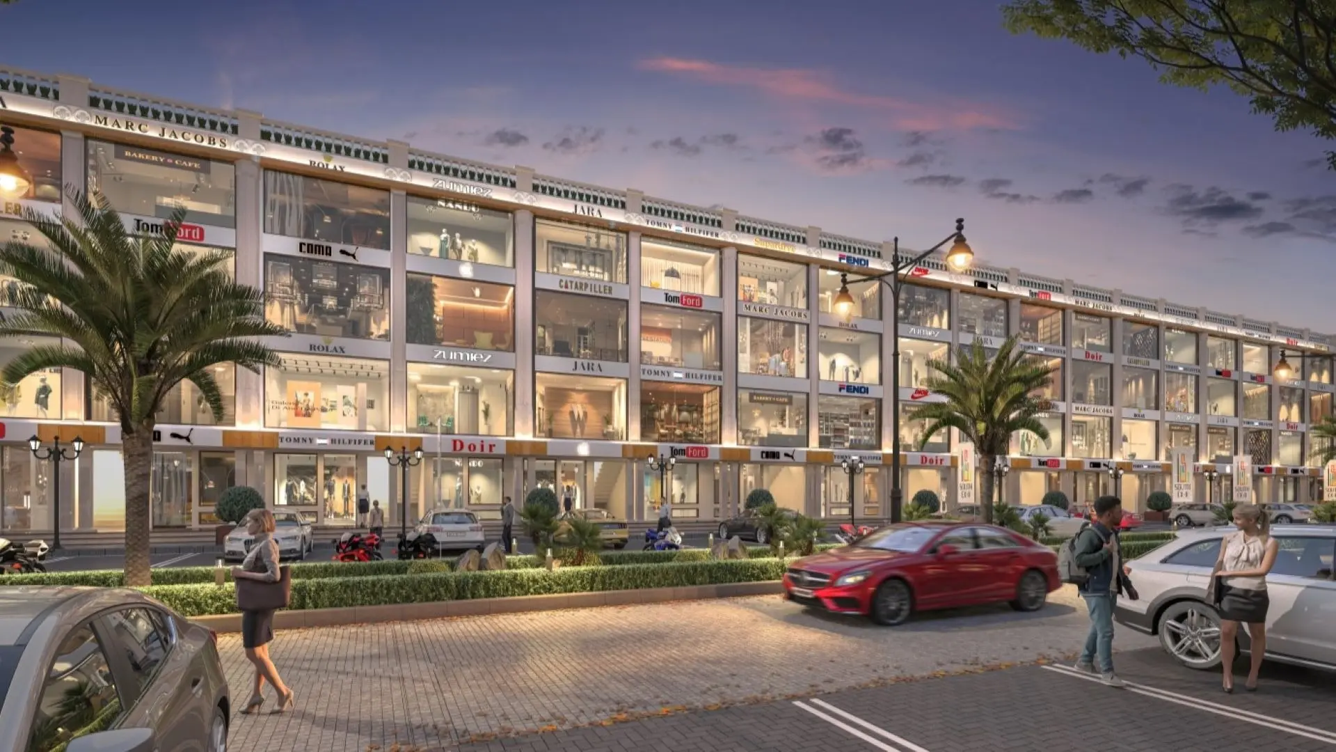 TDI South Extension I & II - Residential Plots in Mohali, Commercial Projects in Mohali, High Rise Society in Mohali – common area
