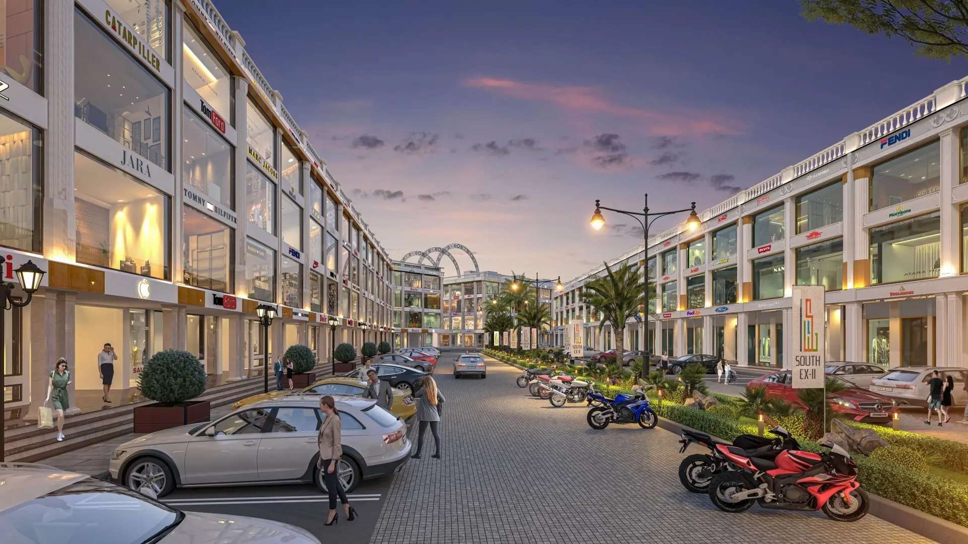 TDI South Extension I & II - Residential Plots in Mohali, Commercial Projects in Mohali, High Rise Society in Mohali – landscape