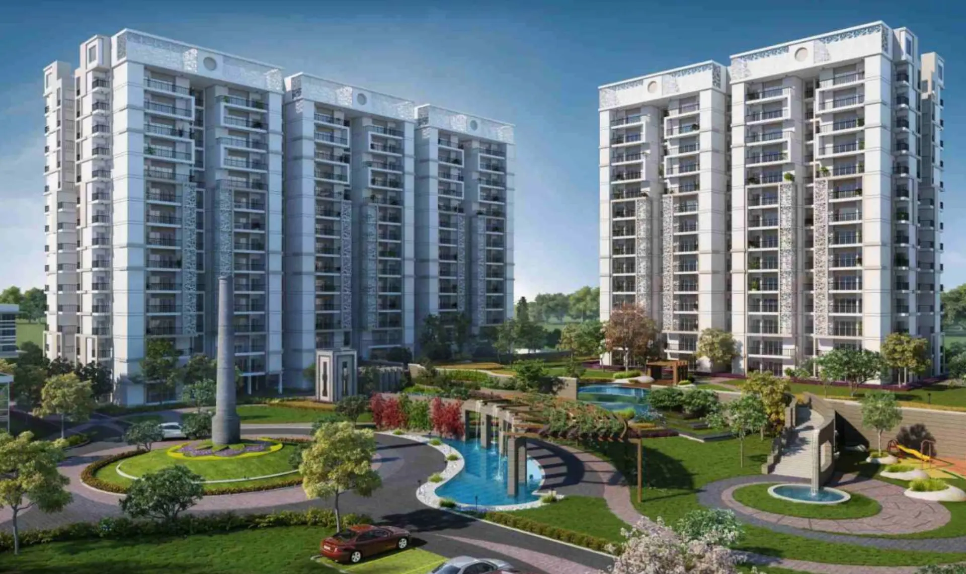 The Hermitage Park Dhakoli Zirakpur | Luxury 3BHK & 4BHK High-Rise Apartments in Zirakpur Residential Projects – amenities area