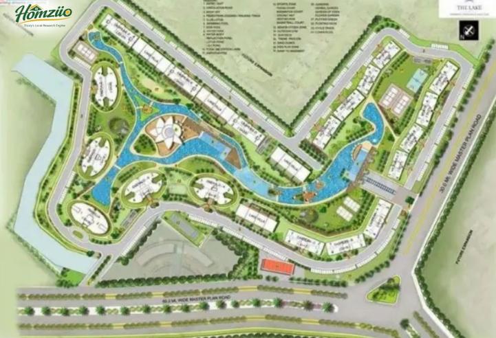 The Lake New Chandigarh | Luxury 1/2/3/4 BHK Apartments & Penthouses in Mullanpur – clubhouse