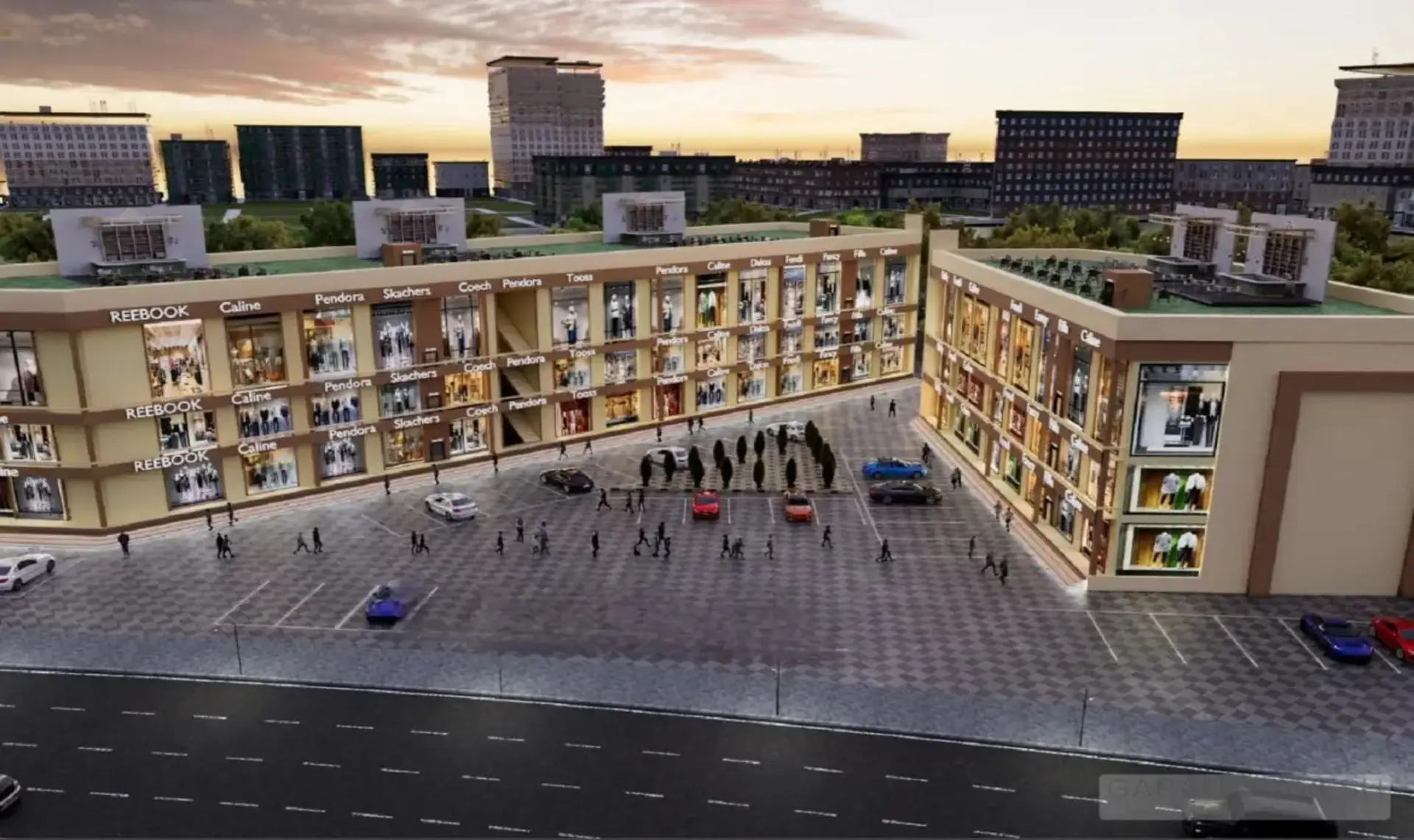 The Monopolis Zirakpur: Premium Commercial SCO Plots on PR-7 Airport Road | Best Real Estate Projects in Zirakpur – elevation