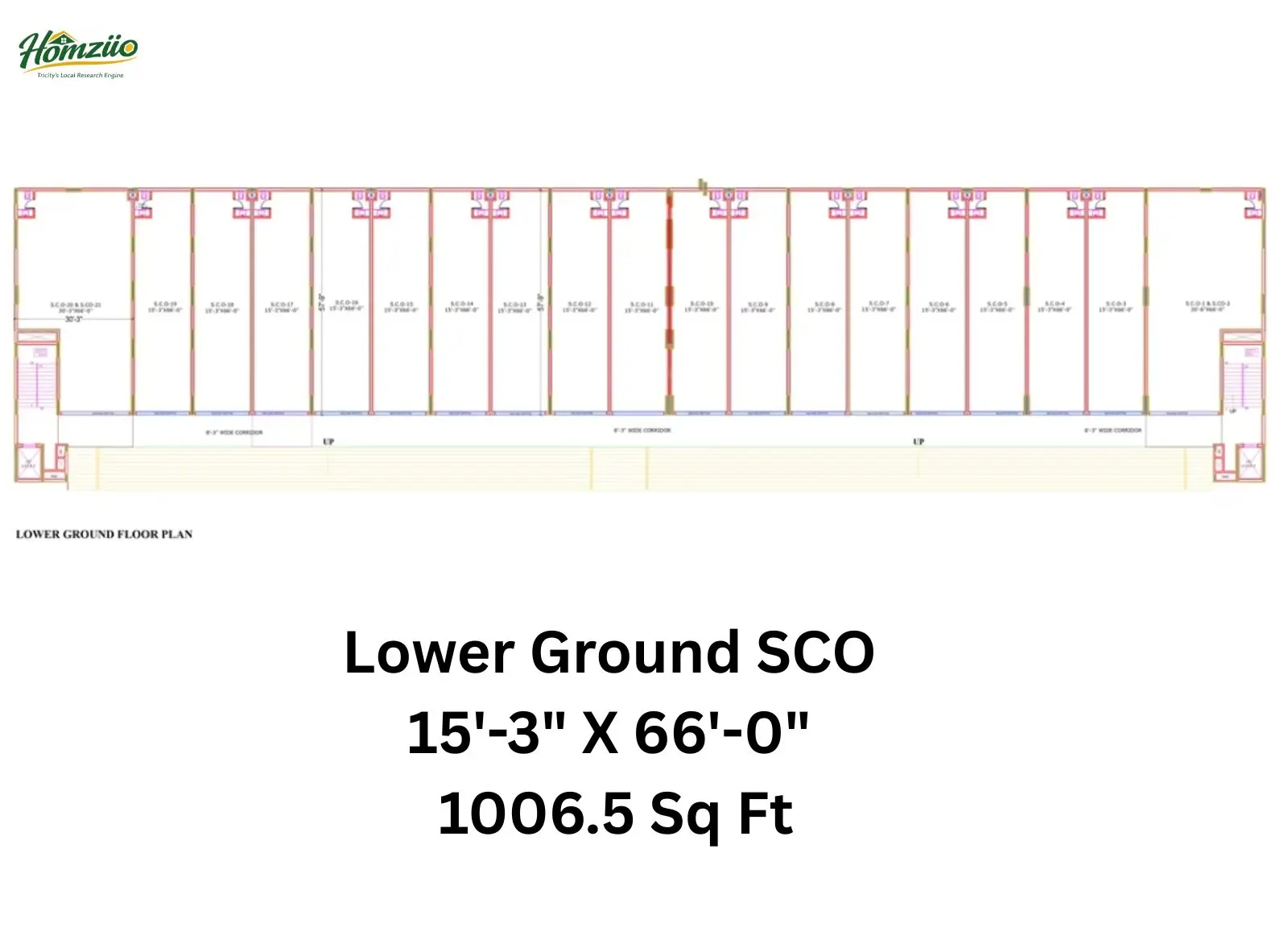 Lower Ground SCO floor plan
